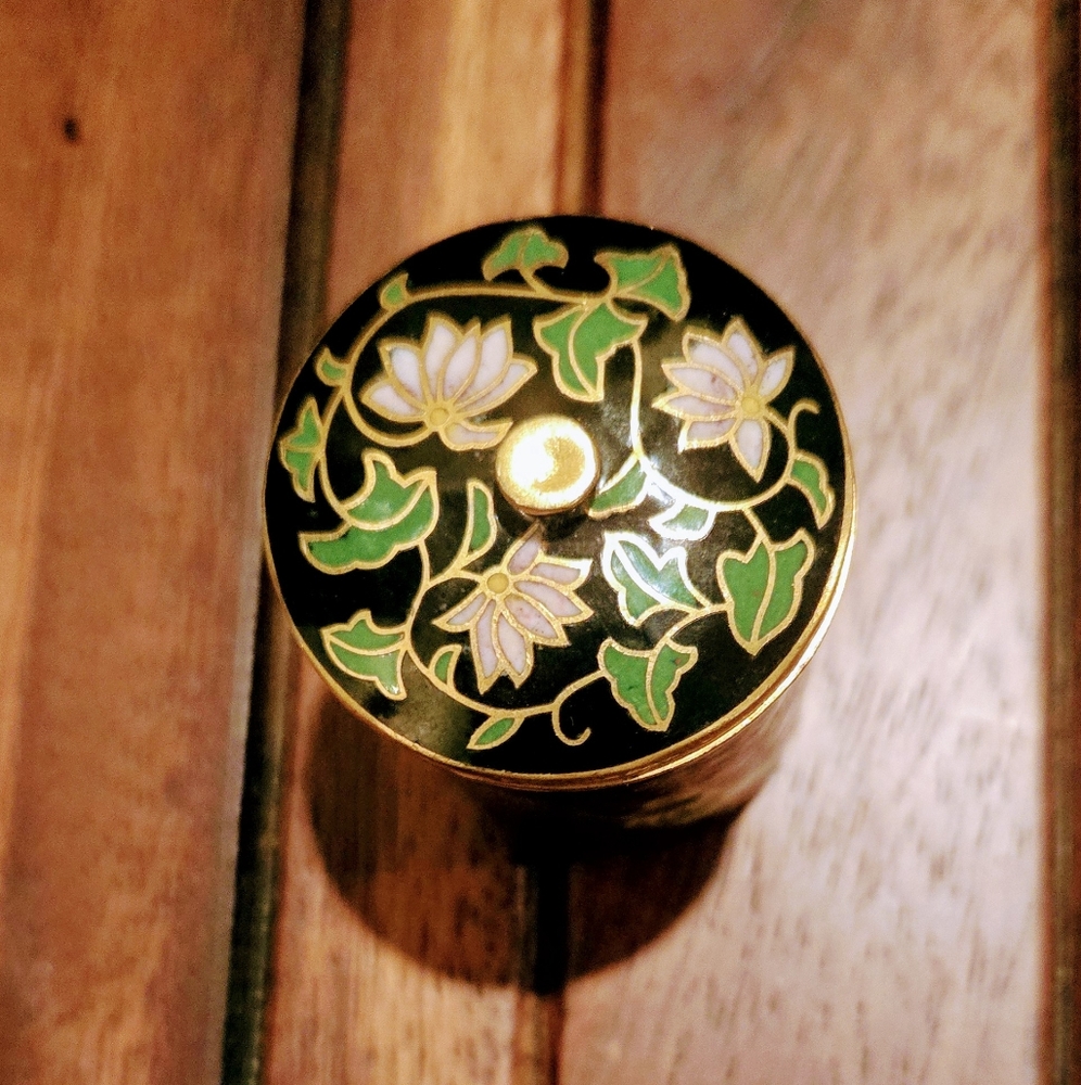 Luck And Fortune Cloisonne Trinket Box - Picture 2 of 5